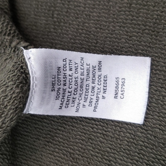 Treasure & Bond Dark Green Button Down Shacket - Picture 9 of 9